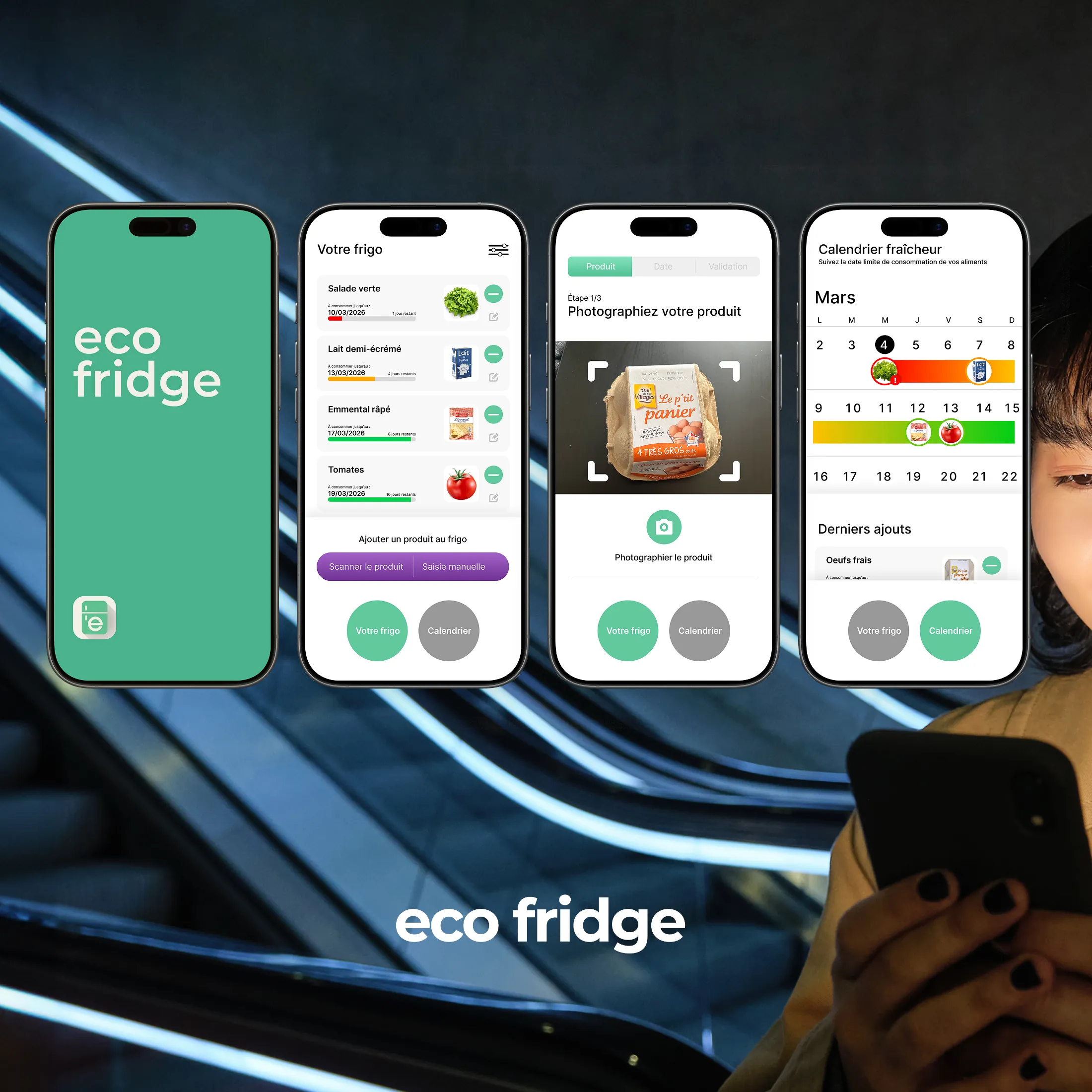 Version finale de l'application Eco Fridge