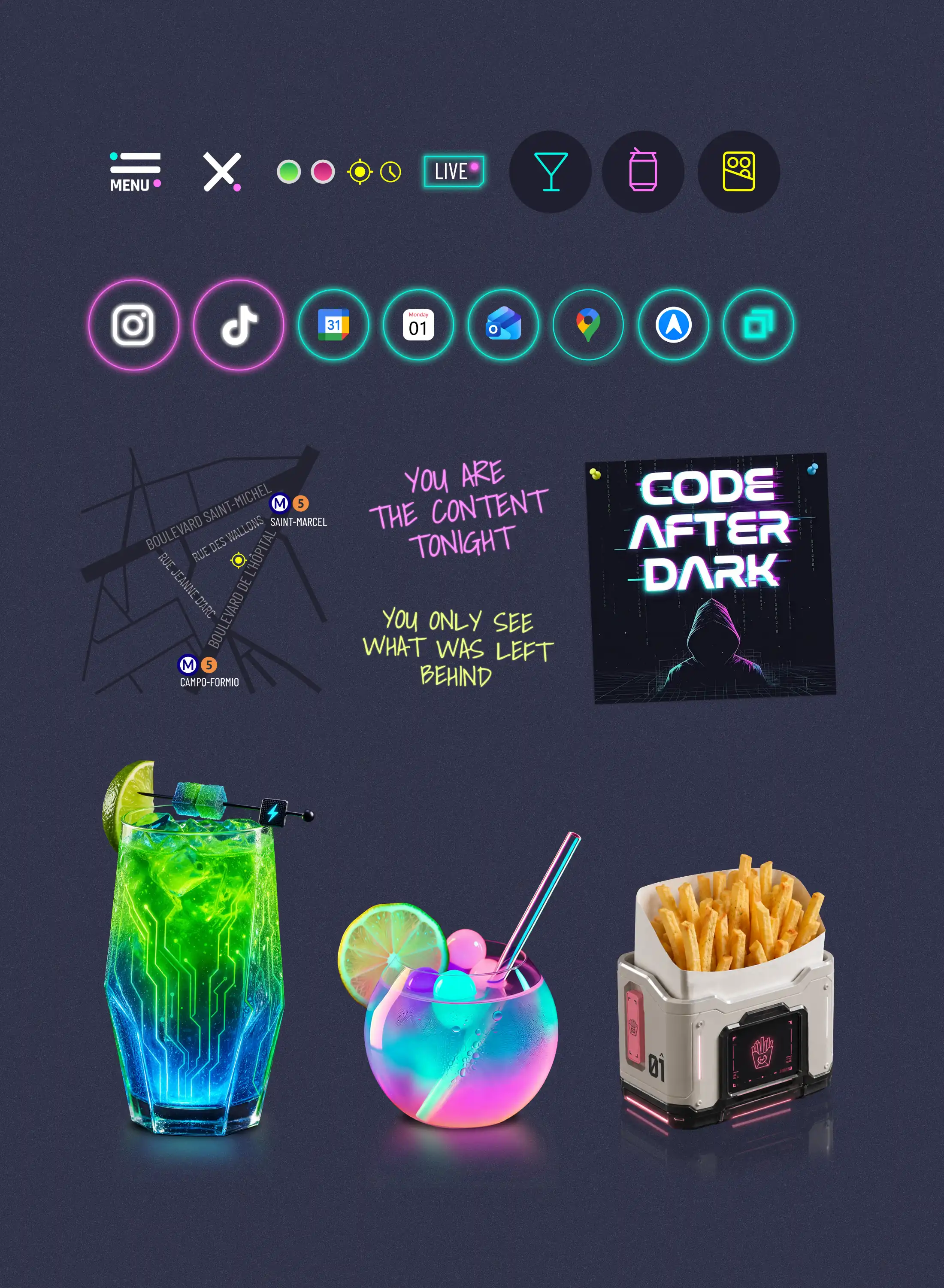 Iconographie du site Noxy